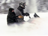 American Colony: Meet the Hutterites: Snowmobiling with Bertha